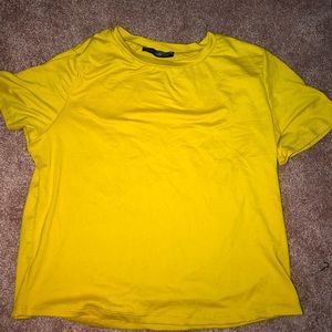 NWOT YELLOW TOP
